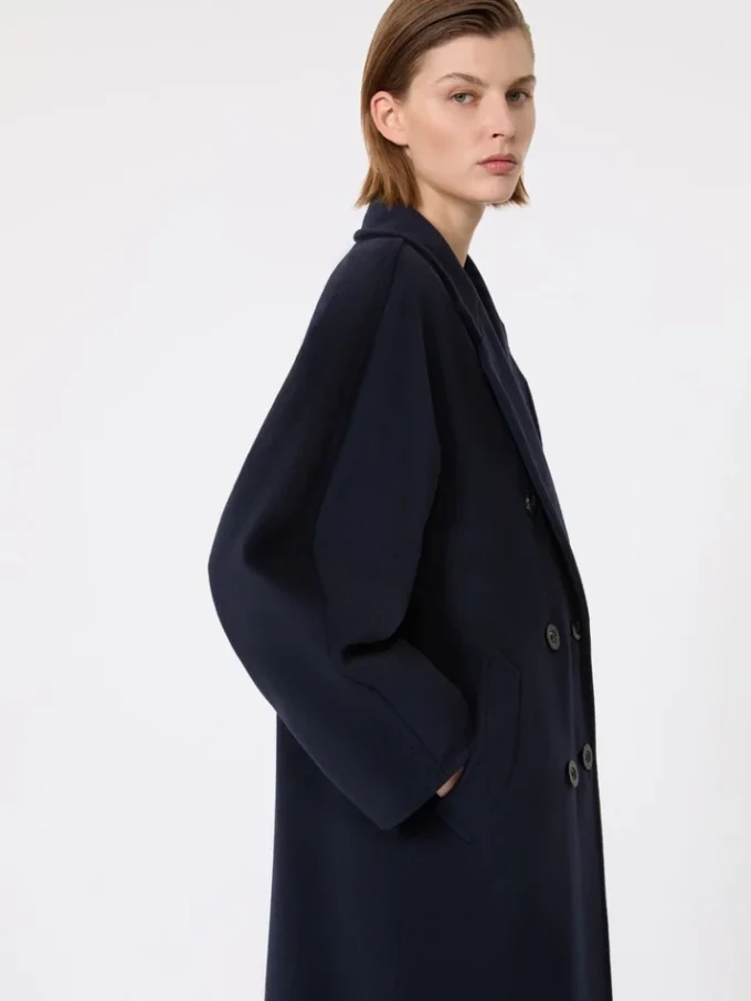 101801 Icon Coat, bleu outremer