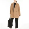 101801 Icon Coat, couleur camel
