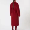 101801 Icon Coat, rouge foncé