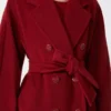 101801 Icon Coat, rouge foncé
