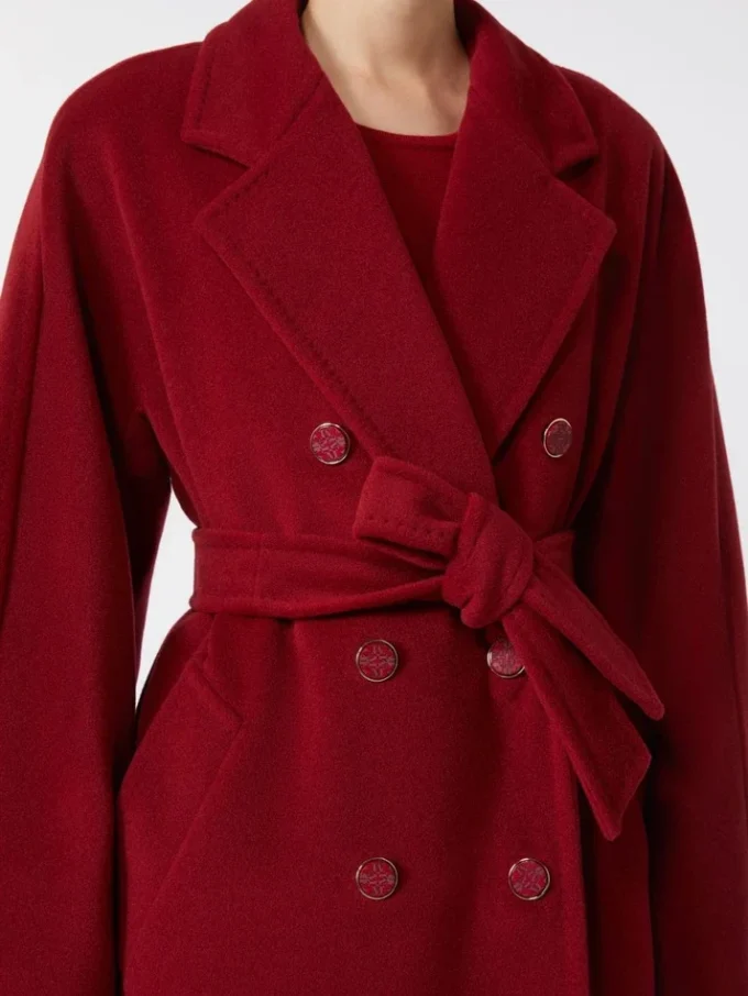 101801 Icon Coat, rouge foncé