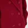 101801 Icon Coat, rouge foncé