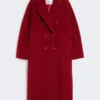101801 Icon Coat, rouge foncé