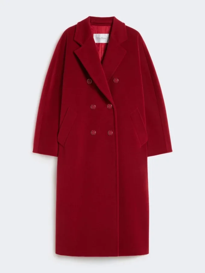 101801 Icon Coat, rouge foncé