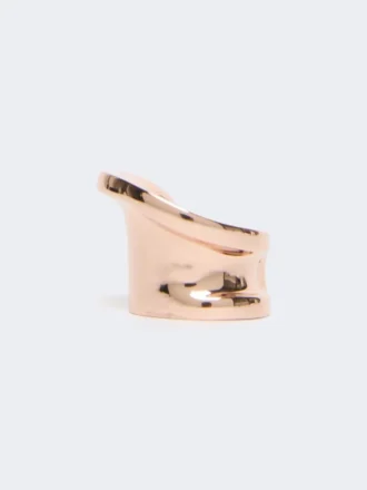 Bague asymétrique en métal, bronze