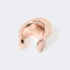 Bague asymétrique en métal, bronze Bague asymétrique en métal, bronze