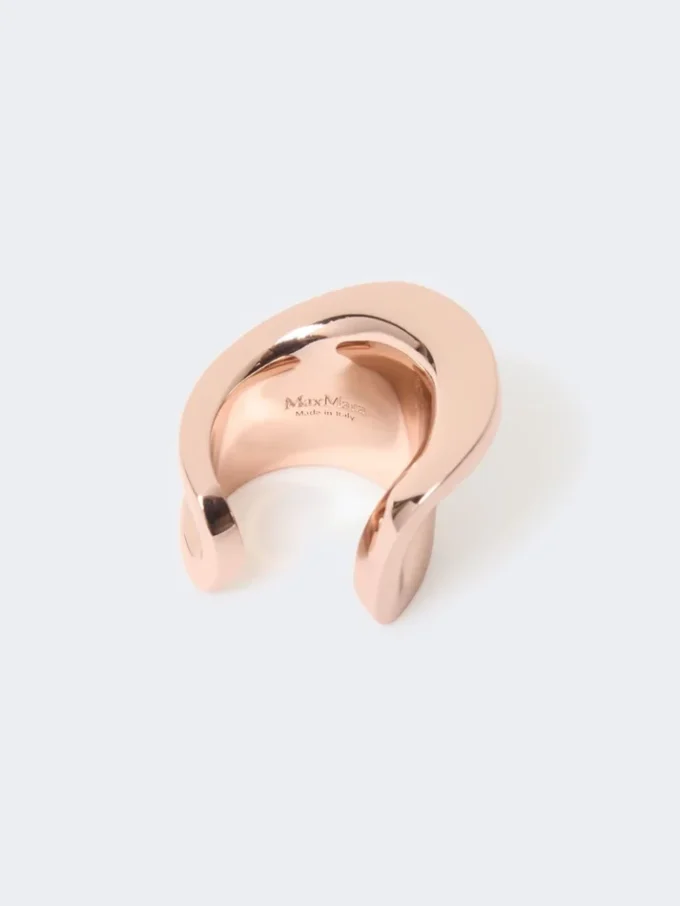 Bague asymétrique en métal, bronze Bague asymétrique en métal, bronze