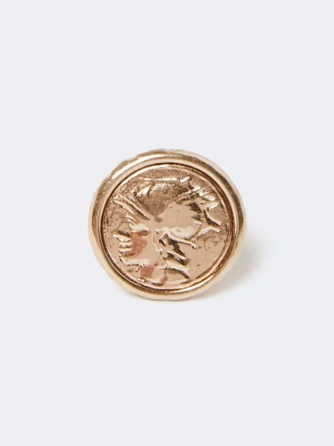 Bague Doge en métal, dorée