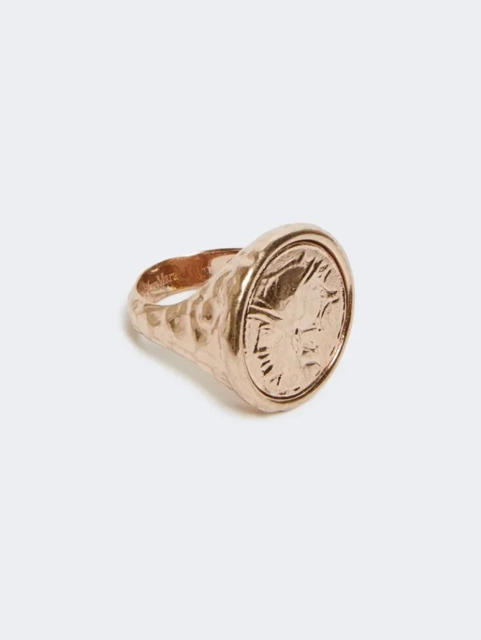 Bague Doge en métal, dorée