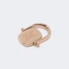 Bague en métal et résine, marron foncé Bague en métal et résine, marron foncé
