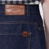 Bermuda en denim de coton et lin, bleu marine Bermuda en denim de coton et lin, bleu marine