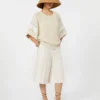 Bermuda en lin, beige Bermuda en lin, beige