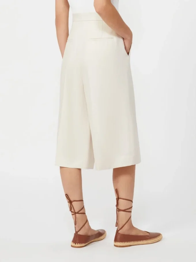 Bermuda en lin, beige Bermuda en lin, beige