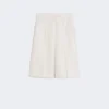 Bermuda en lin, beige Bermuda en lin, beige