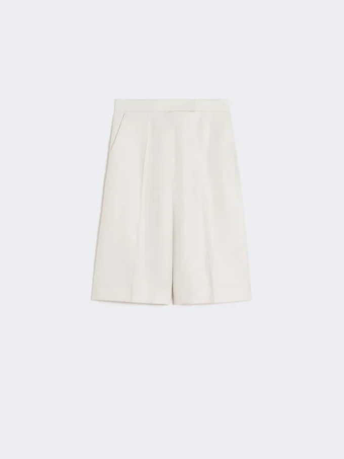 Bermuda en lin, beige Bermuda en lin, beige