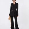 Blazer en jersey, noir Blazer en jersey, noir