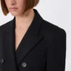 Blazer en jersey, noir Blazer en jersey, noir