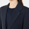 Blazer en laine stretch, bleu marine Blazer en laine stretch, bleu marine