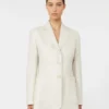 Blazer en pur lin, beige Blazer en pur lin, beige