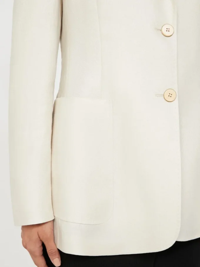 Blazer en pur lin, beige Blazer en pur lin, beige