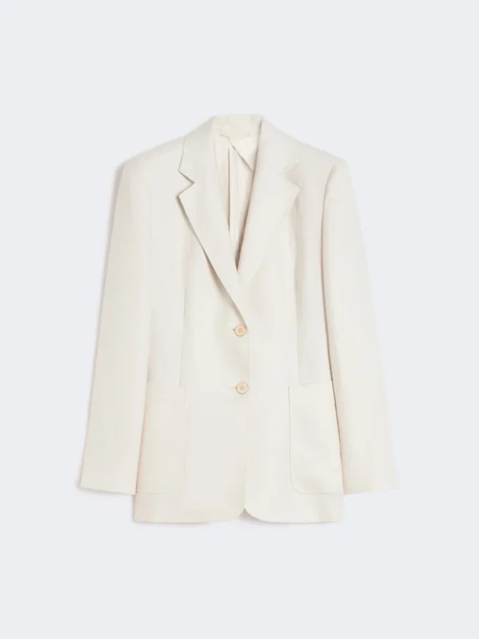 Blazer en pur lin, beige Blazer en pur lin, beige