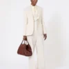 Blouse en charmeuse de soie, ivoire Blouse en charmeuse de soie, ivoire