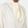 Blouse en charmeuse de soie, ivoire Blouse en charmeuse de soie, ivoire