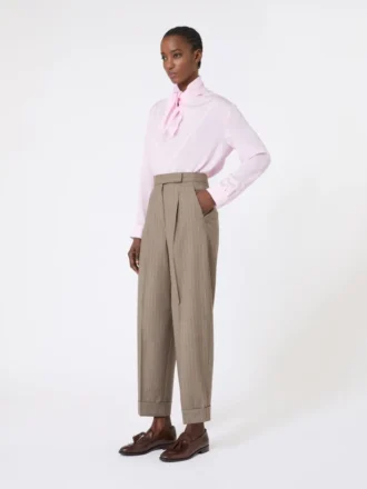 Blouse en charmeuse de soie, rose