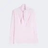 Blouse en charmeuse de soie, rose