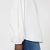 Blouse en coton, ivoire Blouse en coton, ivoire