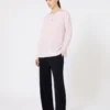 Blouse en crêpe de Chine de soie, rose Blouse en crêpe de Chine de soie, rose