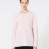 Blouse en crêpe de Chine de soie, rose Blouse en crêpe de Chine de soie, rose