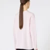 Blouse en crêpe de Chine de soie, rose Blouse en crêpe de Chine de soie, rose