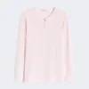 Blouse en crêpe de Chine de soie, rose Blouse en crêpe de Chine de soie, rose