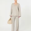 Blouse en laine, beige Blouse en laine, beige