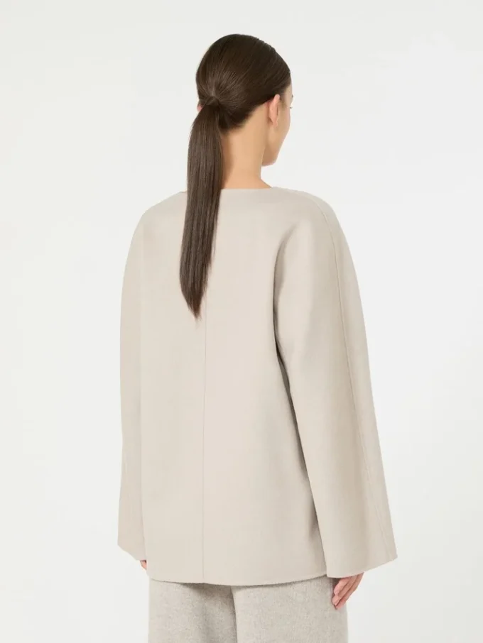 Blouse en laine, beige Blouse en laine, beige