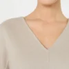 Blouse en laine, beige Blouse en laine, beige