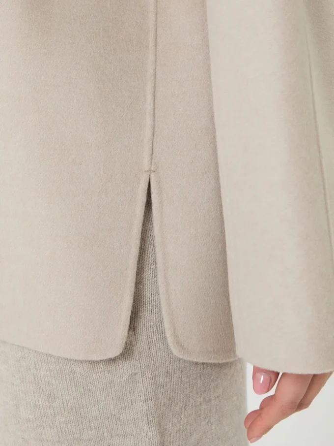 Blouse en laine, beige Blouse en laine, beige