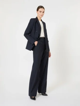Blouse en soie à col rond, soie