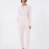 Blouse légère en cady, rose
