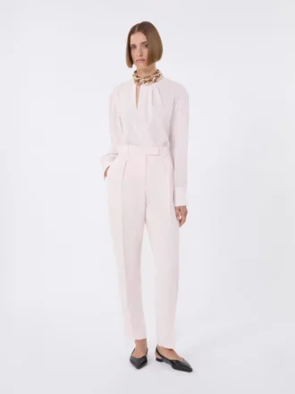 Blouse légère en cady, rose