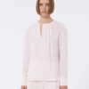 Blouse légère en cady, rose