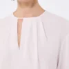 Blouse légère en cady, rose