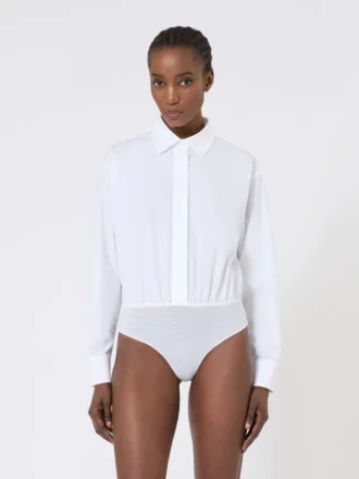 body chemise en popeline blanc optique 2 330x440 - Body chemise en popeline, blanc optique