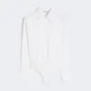 Body chemise en popeline, blanc optique Body chemise en popeline, blanc optique