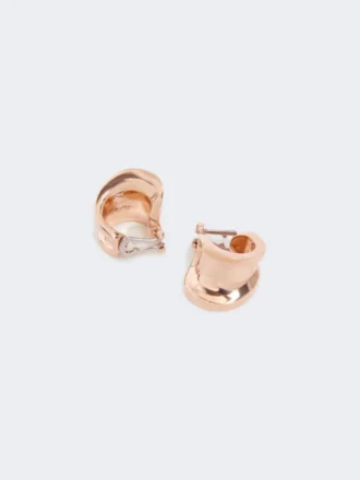 Boucles d&rsquo;oreilles asymétriques en métal, bronze