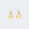 Boucles d’oreilles en métal Pasticcino Bag, dorées Boucles d’oreilles en métal Pasticcino Bag, dorées