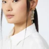 Boucles d’oreilles métalliques, dorées Boucles d’oreilles métalliques, dorées