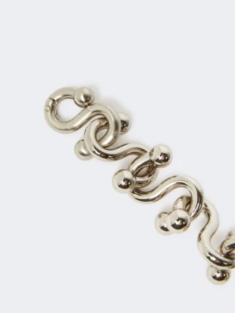 Bracelet métallique, argent