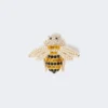 Broche en verre, noire Broche en verre, noire